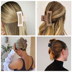 SMKSL clip holding thick hair showing strong, comfortable hold