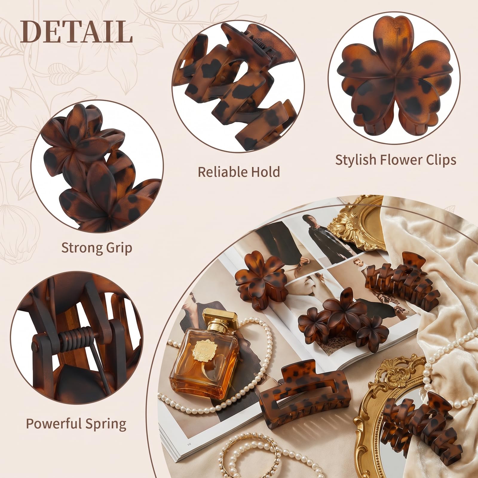 SMKSL clip securing half-up hairstyle demonstrating comfortable everyday styling