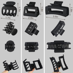 SMKSL large clip securing thick hair for firm comfortable hold