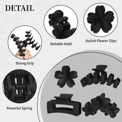 SMKSL clip holding full updo to illustrate firm hold for thick or curly hair