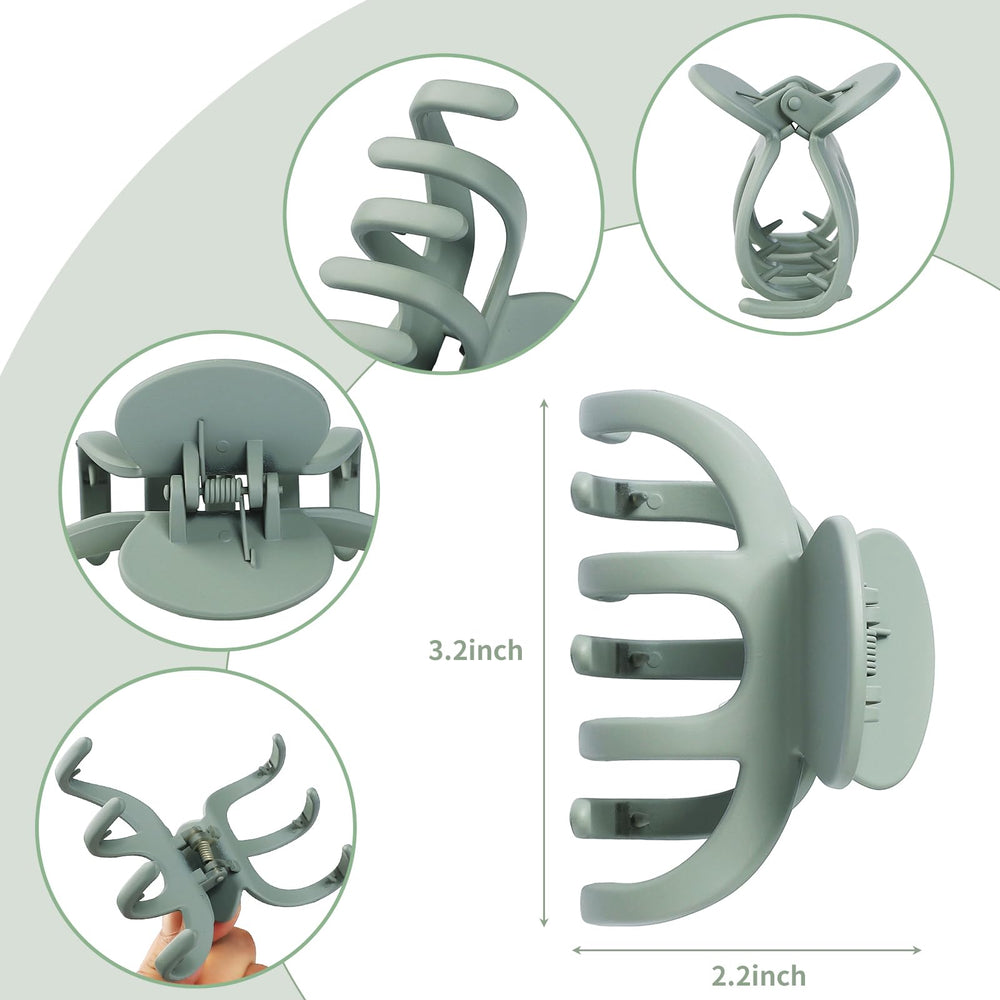 SMKSL side view open jaw showing metal spring, providing strong hold