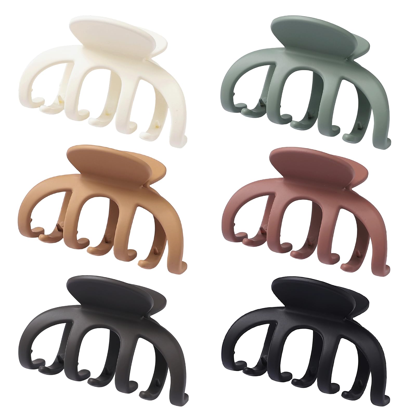 SMKSL six-color array laid flat, enabling outfit-matching variety