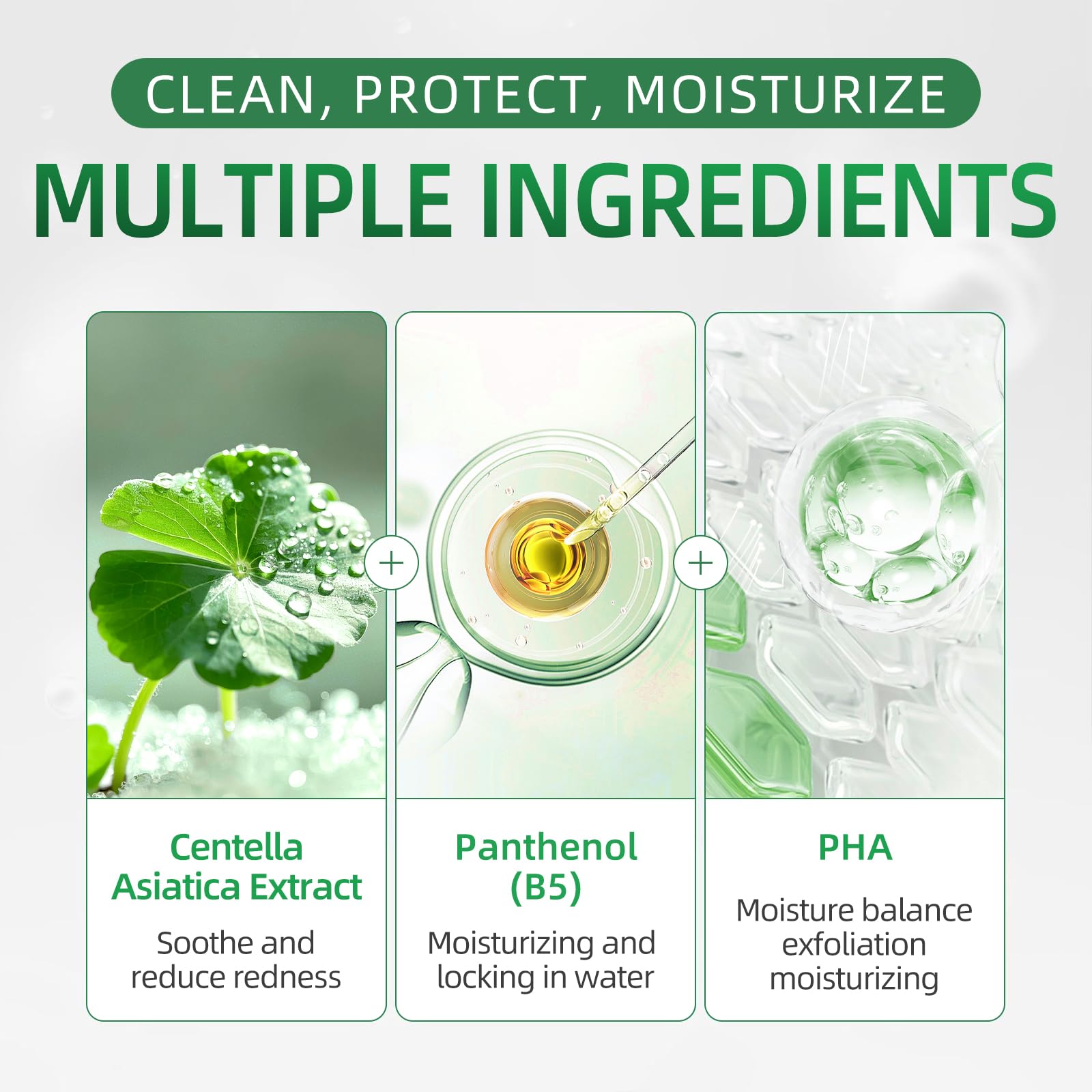 snidin pad close-up texture highlighting fast-absorbing collagen
