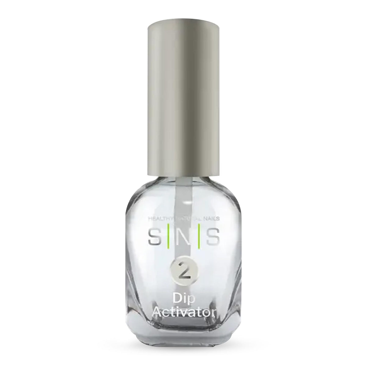 SNS dip activator front bottle shows compact packaging and quick-seal benefit