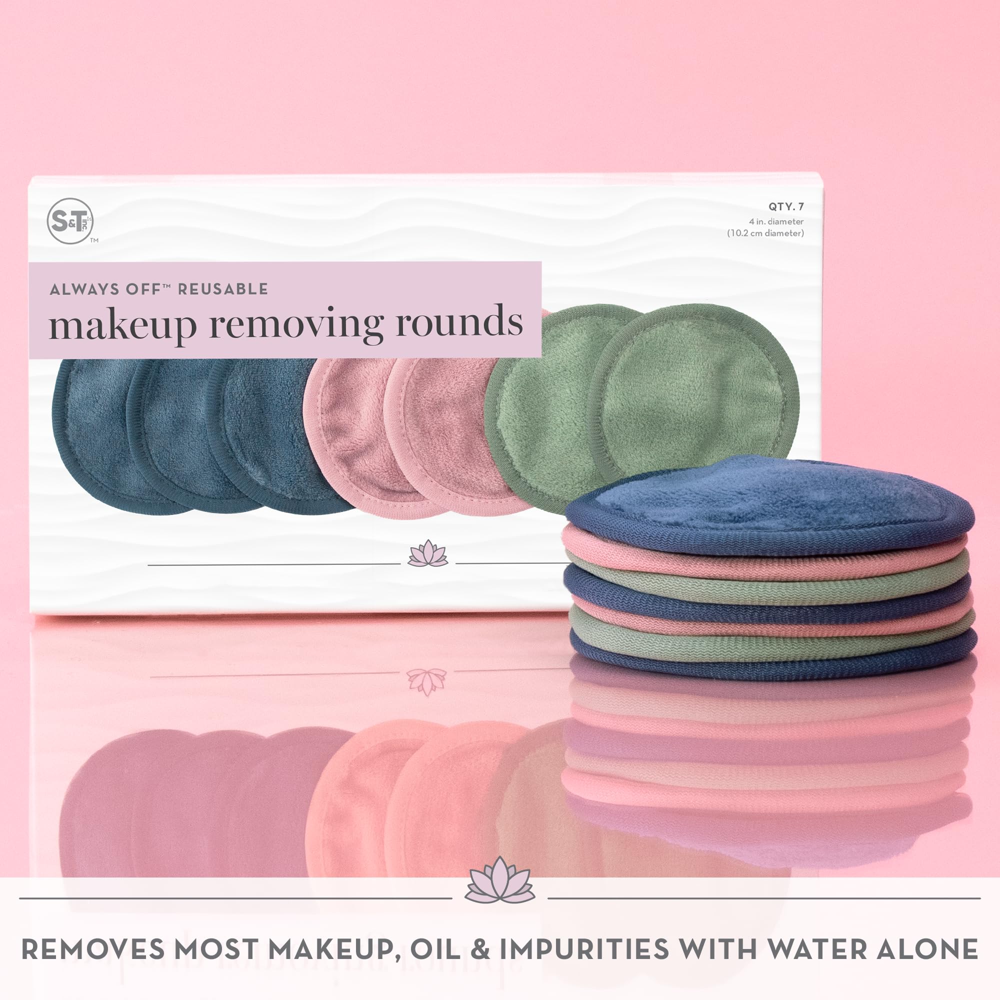 S&T INC. close-up microfiber texture demonstrating gentle effective lift