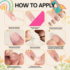 SnypeeLab lifestyle image of girl wearing nails for school confidence