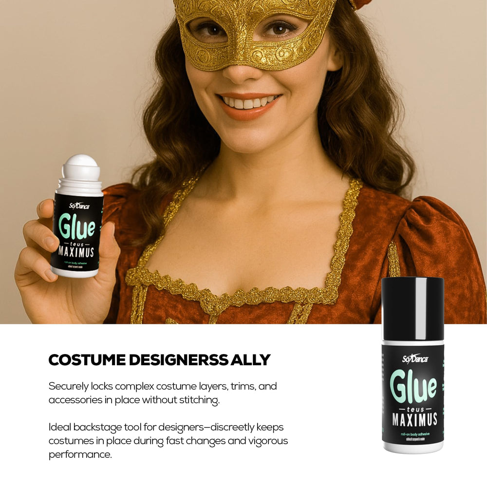 So Danca roll-on applicator tip delivering precise coverage to avoid messy applications
