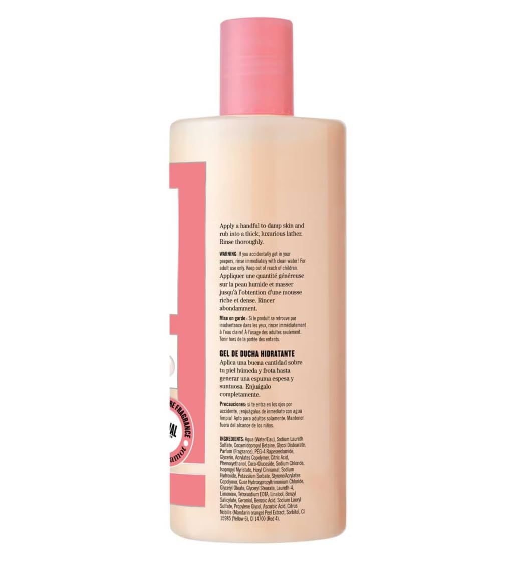 Soap & Glory creamy foam texture close-up showing rich lather