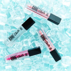Soap & Glory swatch on hand illustrating nude shade and plumping effect