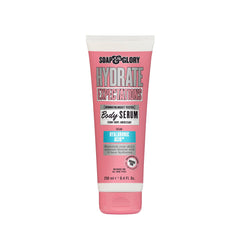 Soap & Glory bottle front view showing product branding and benefits
