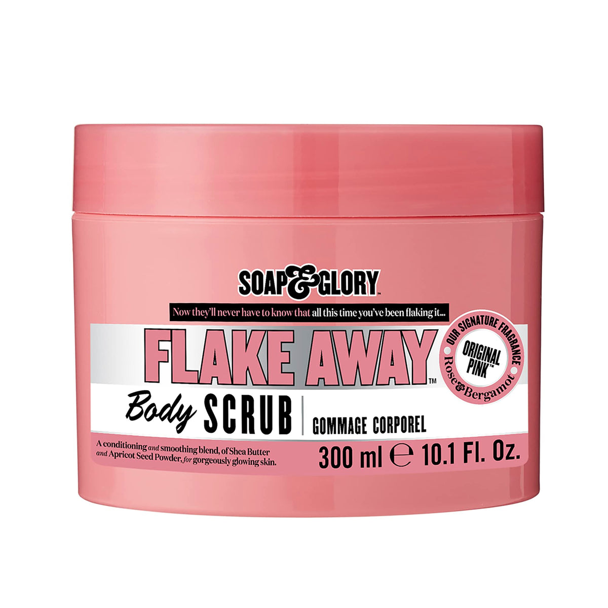 Soap & Glory original pink front bottle showing packaging and scent benefit