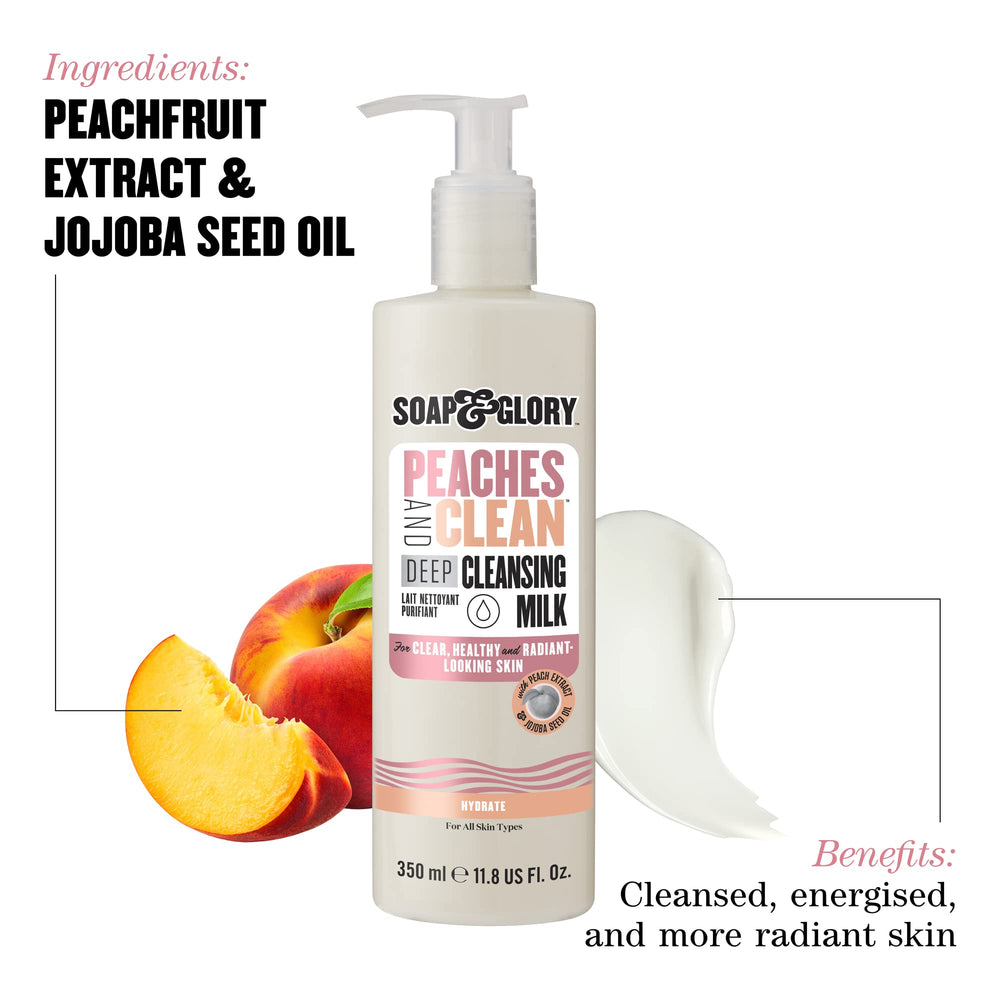 Soap & Glory nozzle detail highlighting pump for easy dispensing