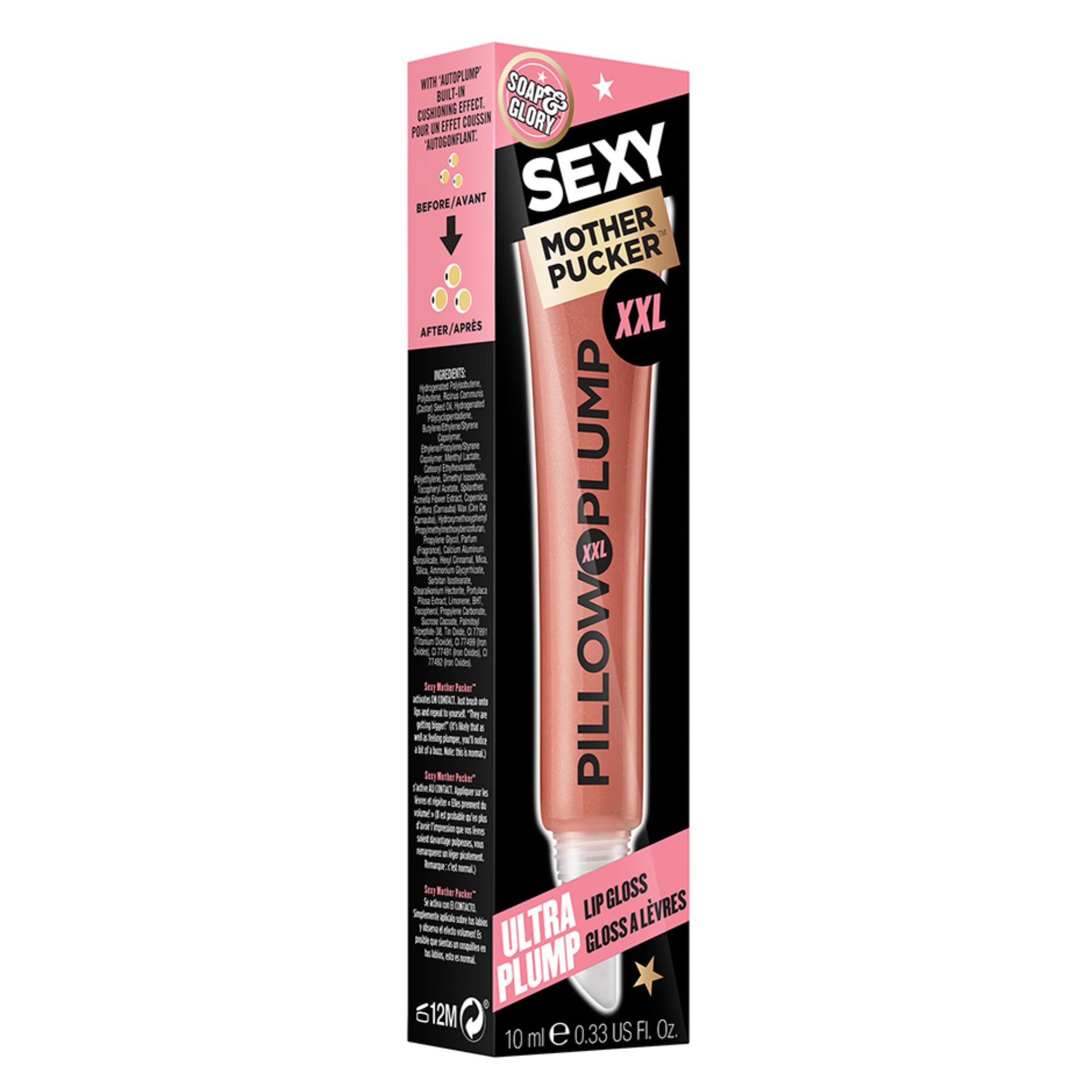 Soap & Glory applicator wand close-up demonstrating precise, mess-free application