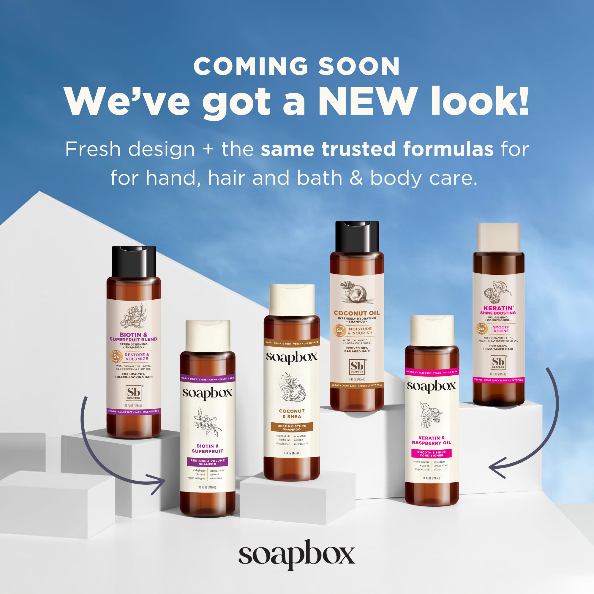 Soapbox Scalp Soother bottle next to common object showing 5 oz size