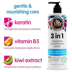 SO COZY lather in hand demonstrating gentle foam and moisturizing feel