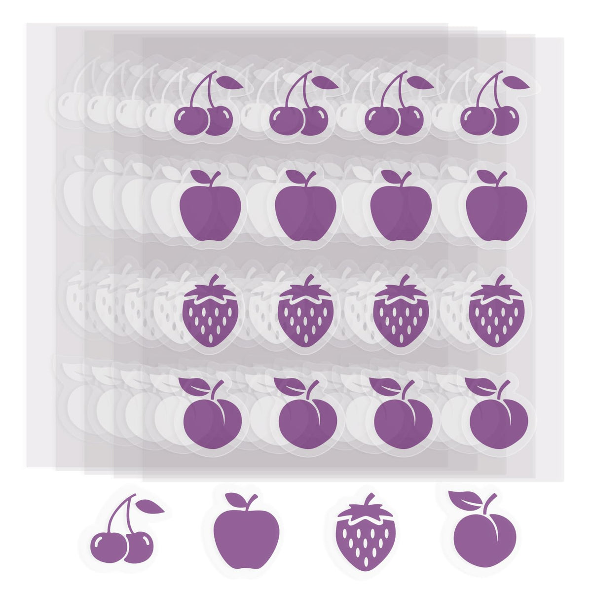 sodknow front packaging showing 80-pack and fruit shapes for easy reminders
