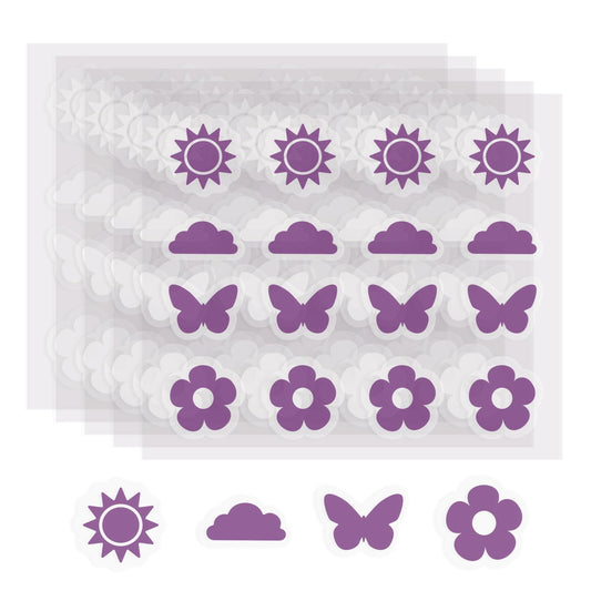 sodknow front packaging showing 80 sticker pack and purpose benefit