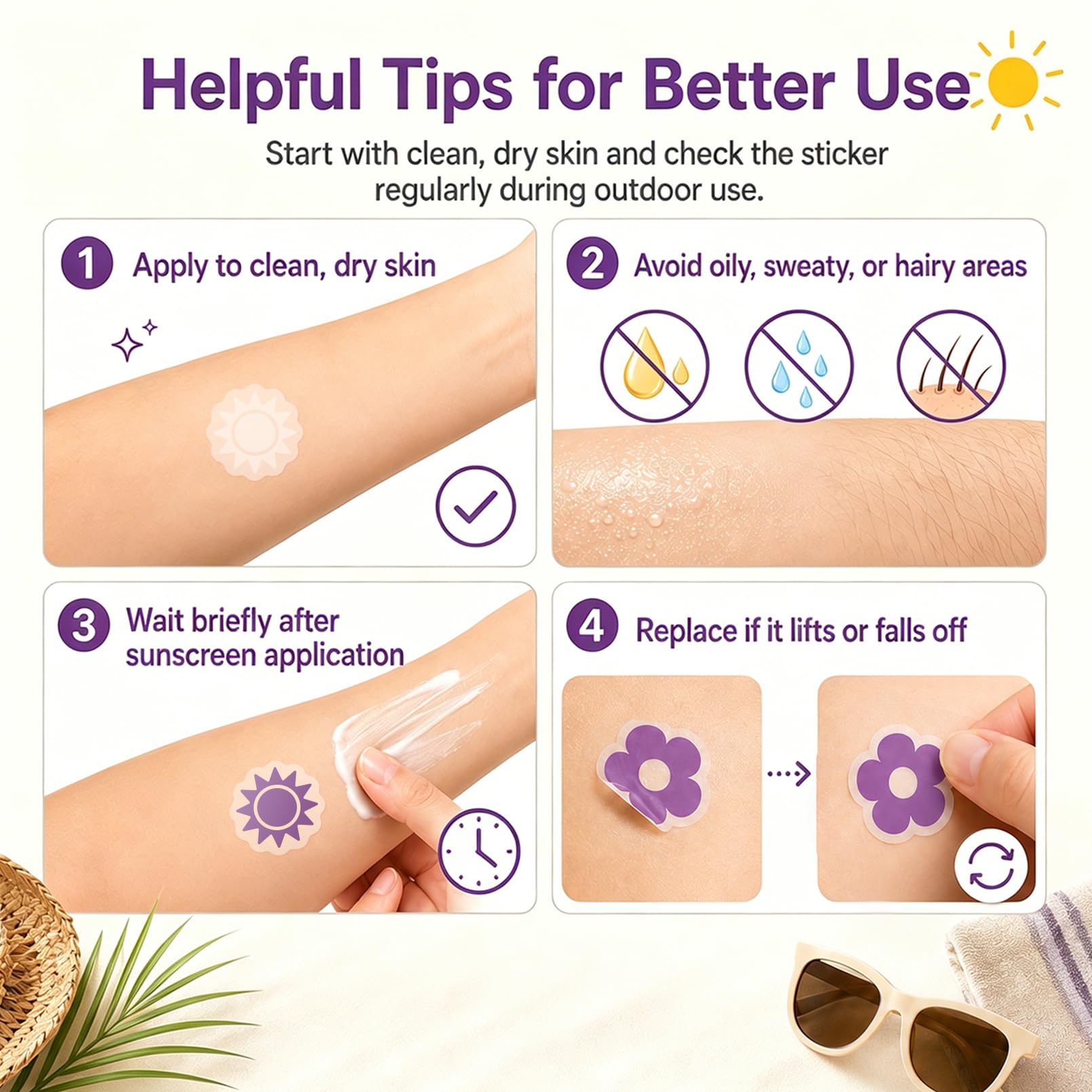 sodknow sticker sheet and summer patterns clarifying design benefit