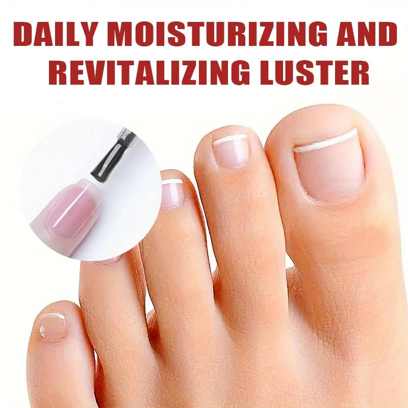 Soelegant application on nail demonstrating massage for improved nail strength