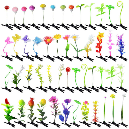SOFISO front packaging shot showing 50-piece mixed plant clips and convenience
