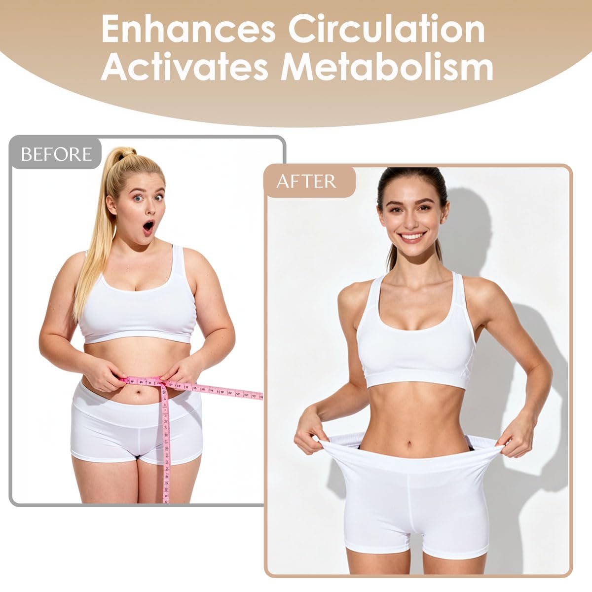SOFOXYI patch applied to belly demonstrating neat, mess‑free oil application benefit