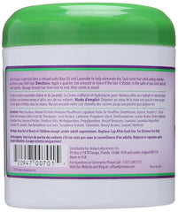 Soft & Precious close-up of cream texture applied to baby hair for smooth finish