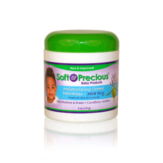 Soft & Precious cream on hand close-up demonstrating smooth texture and easy application
