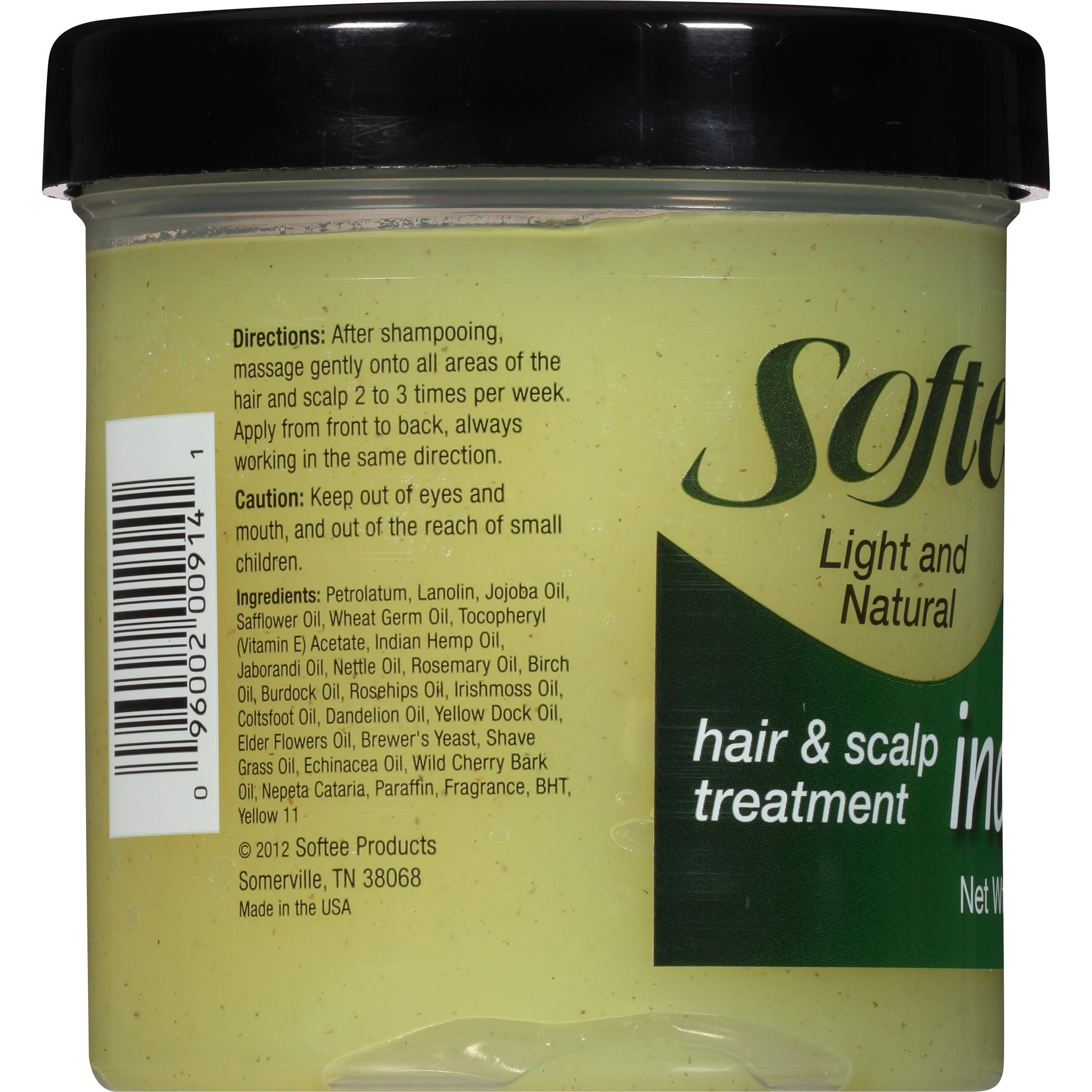 Softee texture close-up showing creamy balm consistency for smooth application