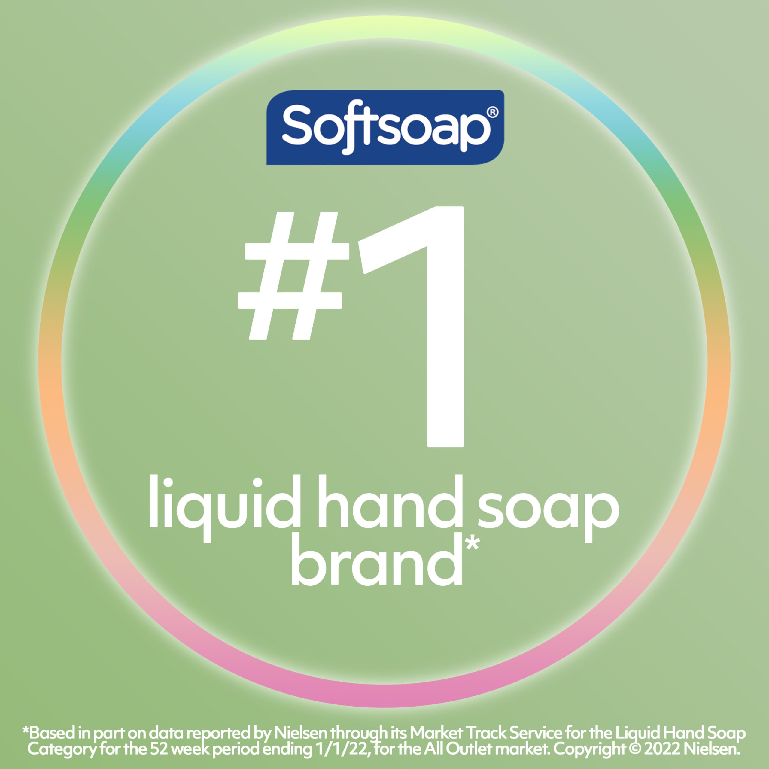 Softsoap bottle label with ingredients view for informed shoppers