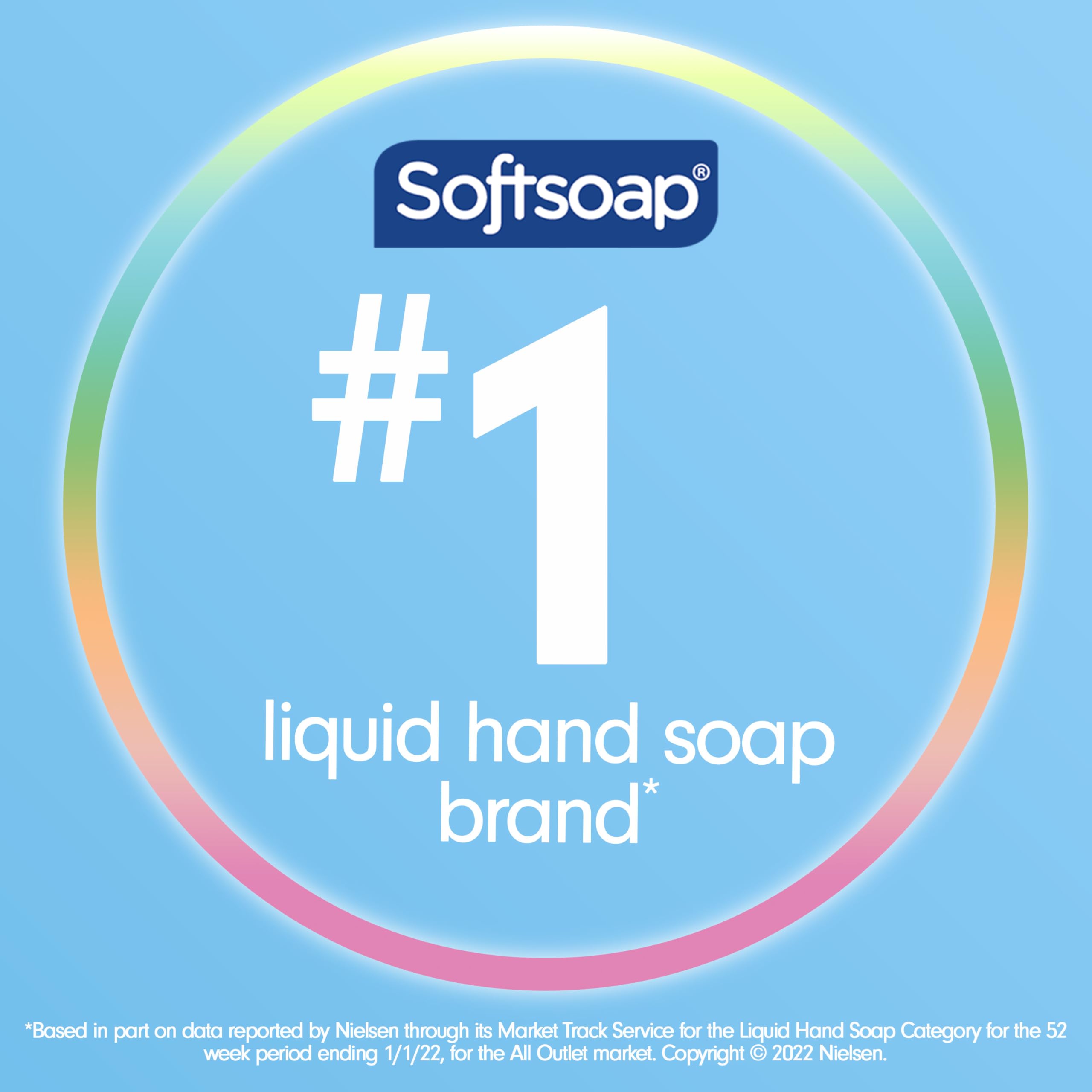 Softsoap lather texture showing rich foam for thorough cleansing
