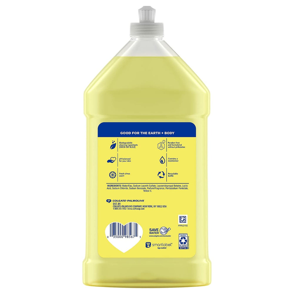 Softsoap pouring refill into a pump dispenser for easy, spill‑reduced transfer