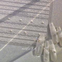 SOFTSOUL front sheet display showing multiple lace designs and sizes for versatile use