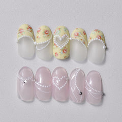 SOFTSOUL sheet layout showing multiple sizes and designs for tailored nail fitting