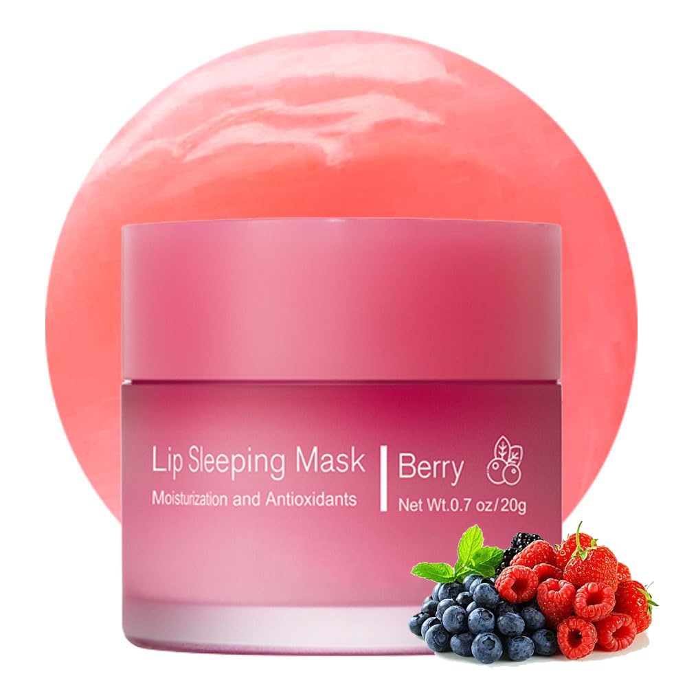 Sokgo front packaging showing berry sleep lip mask benefits