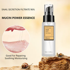 Sokgo serum drops on skin showing silky texture and fast absorption
