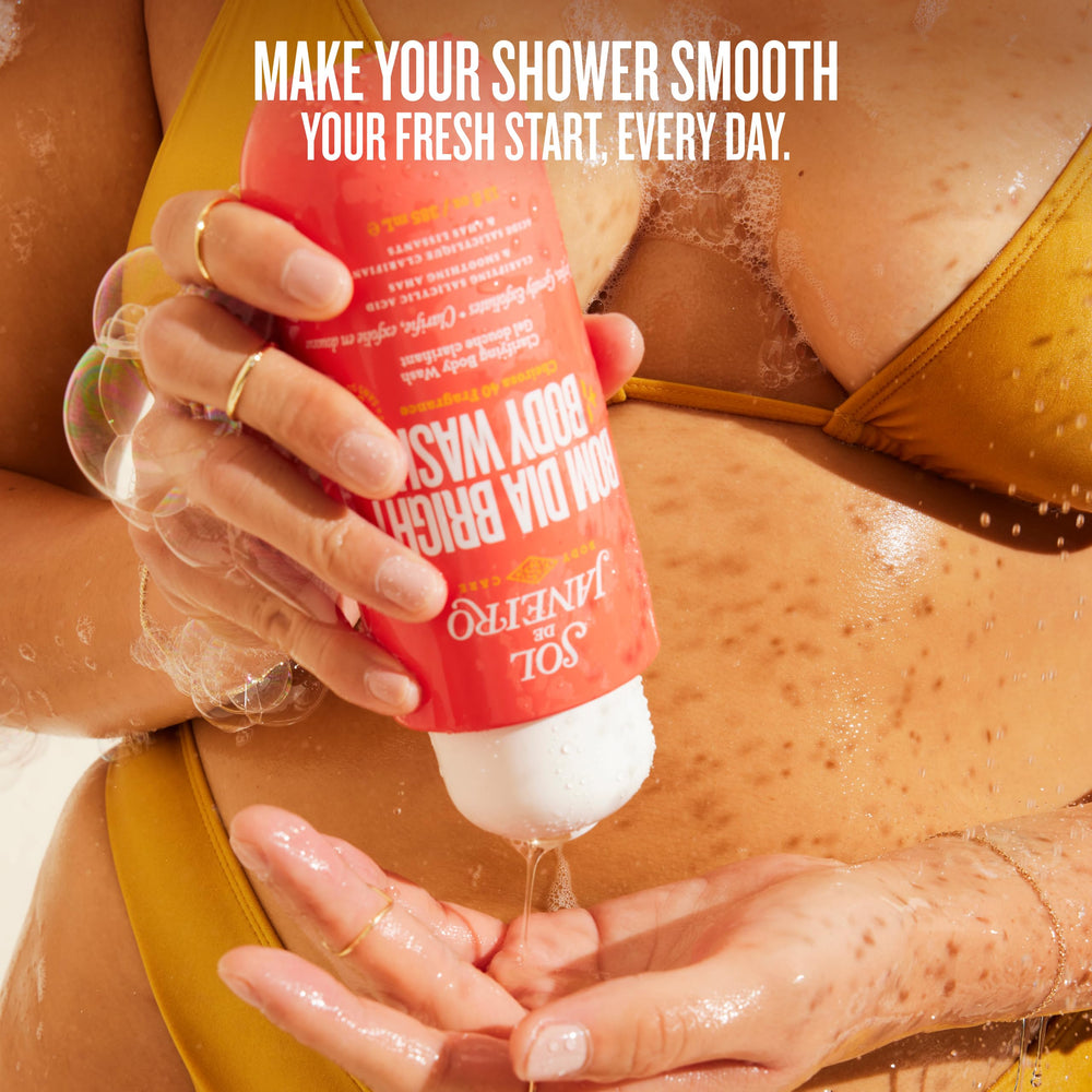 Sol de Janeiro Bom Dia paired with Bom Dia Bright Cream for layered routine