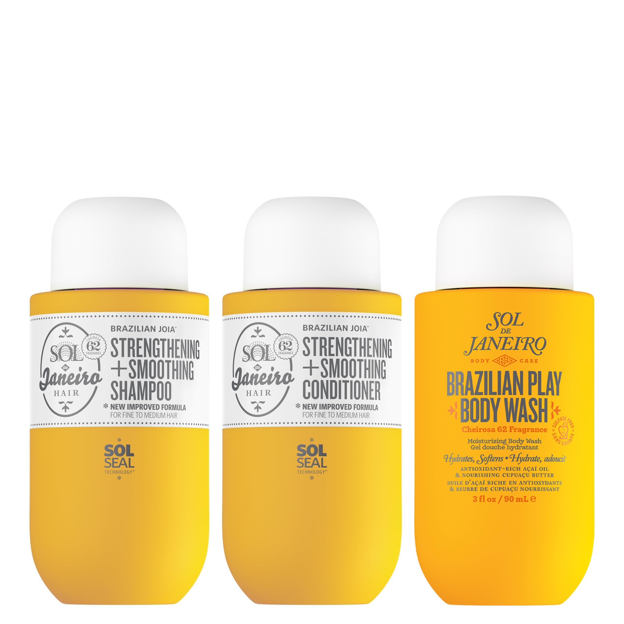 Sol de Janeiro front packaging showing bundle and travel convenience