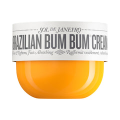 Sol de Janeiro jar front view showing iconic packaging and bright design benefit: recognizable gift-ready look