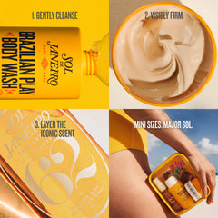 Sol de Janeiro Bum Bum Cream open jar texture showing rich moisturizing benefit