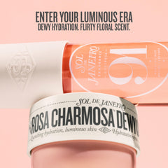 Sol de Janeiro cream texture close-up highlighting dewy, lightweight finish