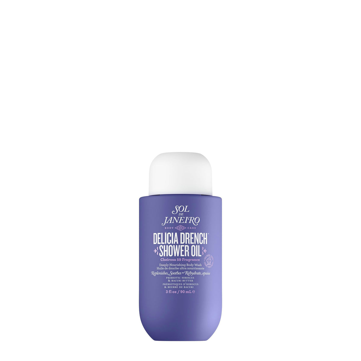 Sol de Janeiro travel bottle front view showing packaging and scent appeal