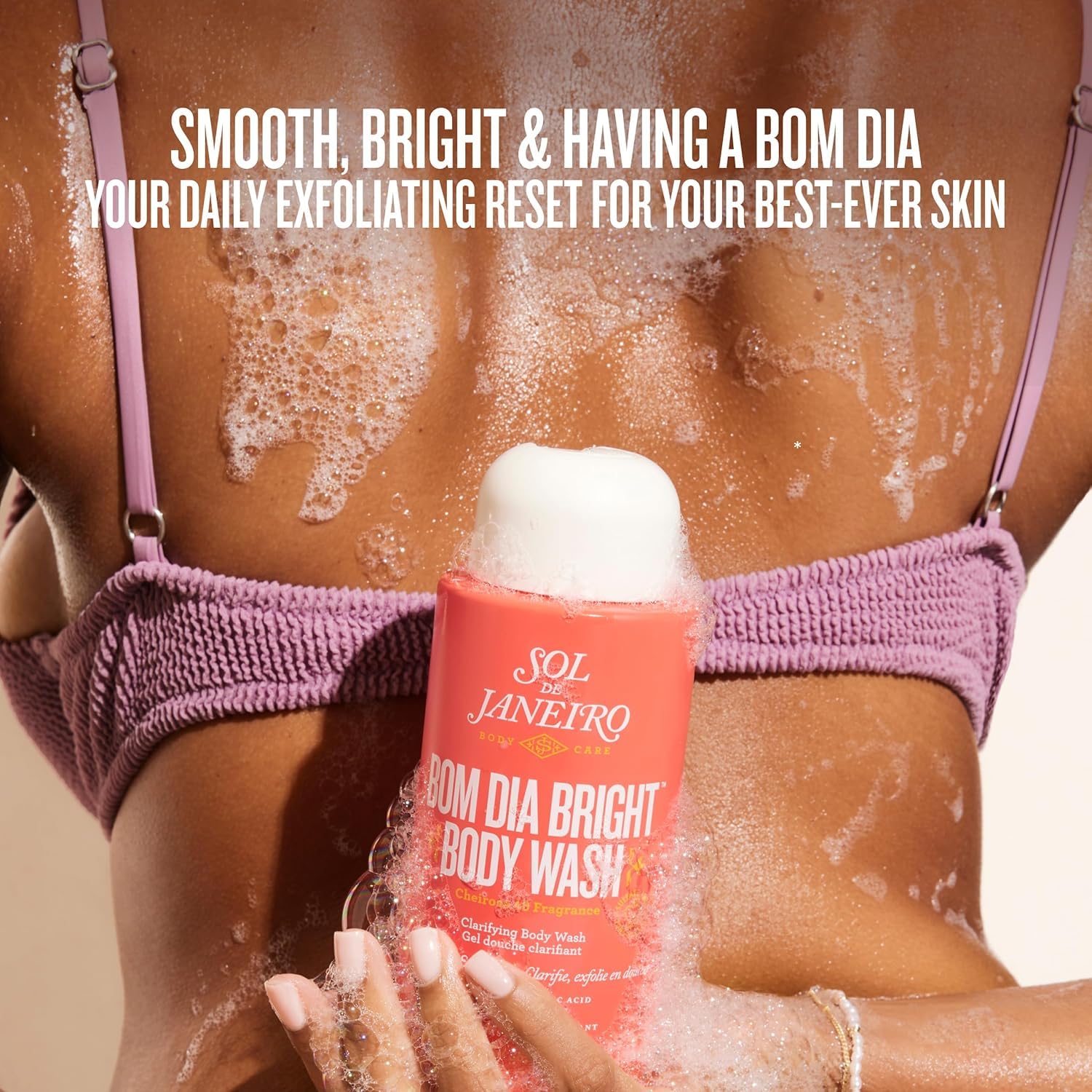 Sol de Janeiro product label ingredients panel emphasizing sulfate-free formulation