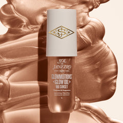 Sol de Janeiro close-up shimmer reflecting light for luminous finish
