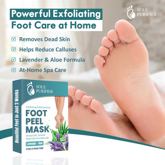 SOLE PURIFIER unboxed mask socks displayed to show leak-proof, easy-wear design