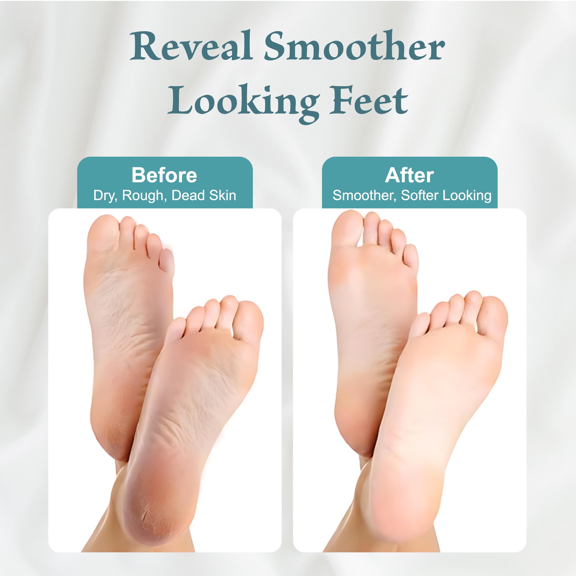 SOLE PURIFIER mask next to a hand to show regular size and scale