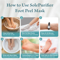 SOLE PURIFIER close-up of gel texture demonstrating lactic acid exfoliant