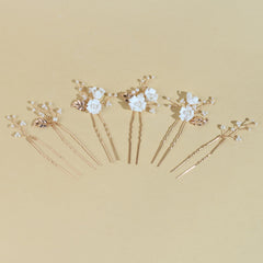 SOLENY wavy pin shaft close-up showing grip design that secures hair firmly