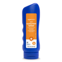 Solimo front packaging showing SPF 30 and water-resistant benefit