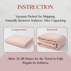 Solvra folded towel showing thickness and quick-dry performance