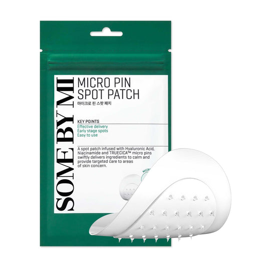 SOME BY MI front packaging showing product name and nine patches benefit clarity